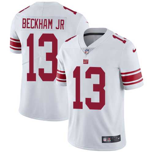 Nike New York Giants #13 Odell Beckham Jr White NFL Vapor Untouchable Limited Jersey,We sell and wholesale Nike New York Giants #13 Odell Beckham Jr White NFL Vapor Untouchable Limited Jersey on line form chian!